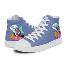 Load image into Gallery viewer, FoodFight Mean Mug Monroe Women’s high top canvas shoes
