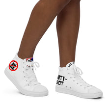 Load image into Gallery viewer, FoodFight Rebel Force Women’s high top canvas shoes
